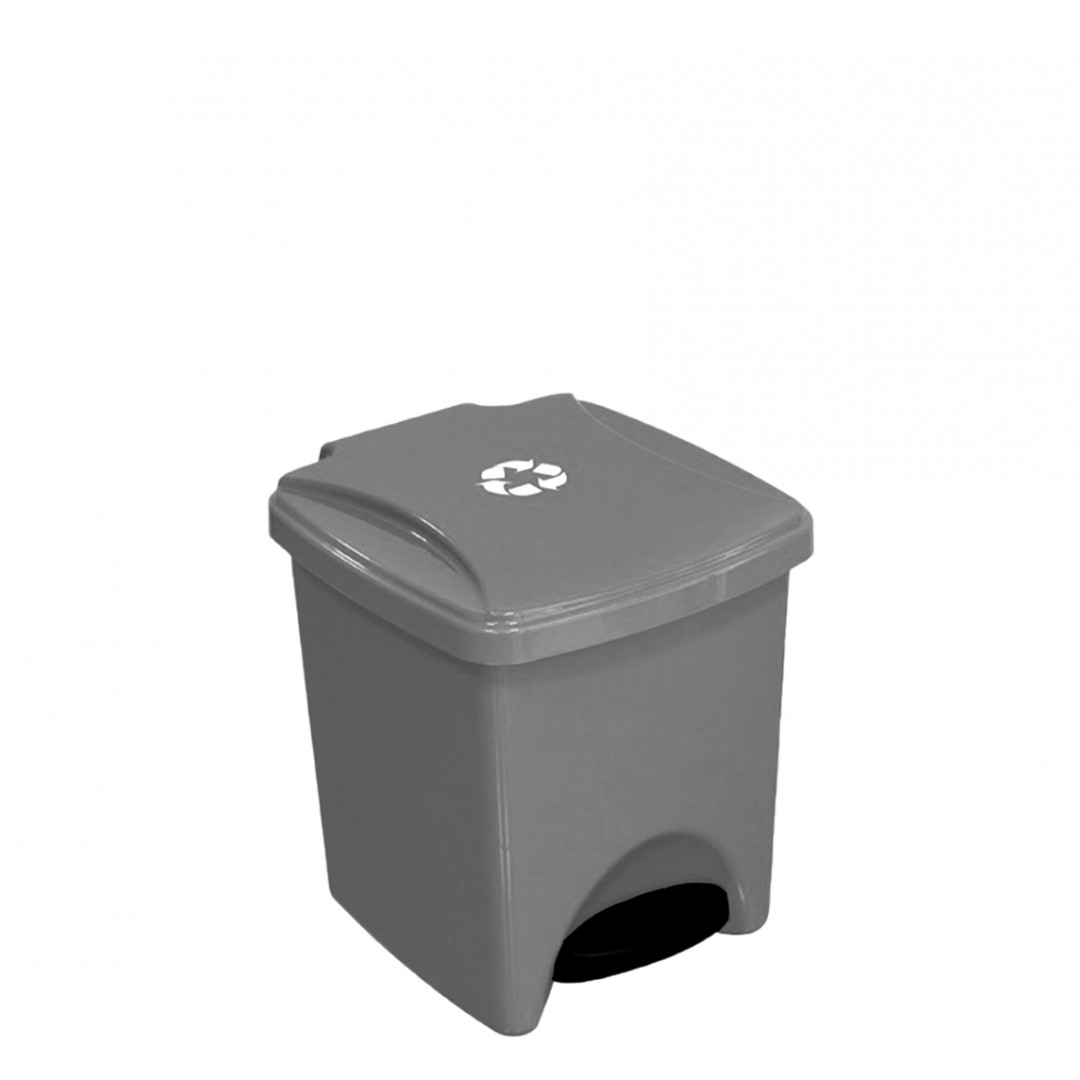 papelera-a-pedal-x-10-l-gris-italimpia-100210gr