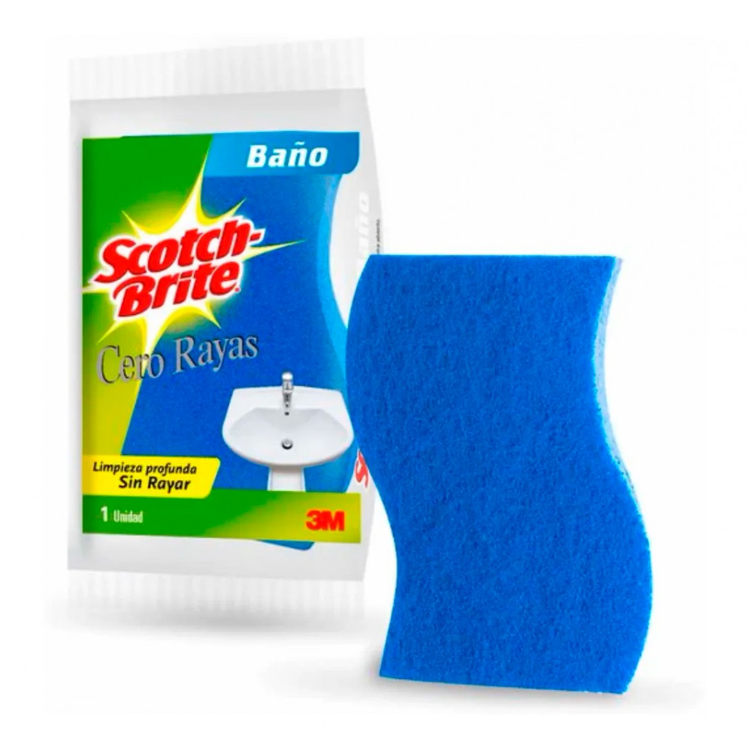 fibra-esponja-3m-cero-rayas-celeste-sct008